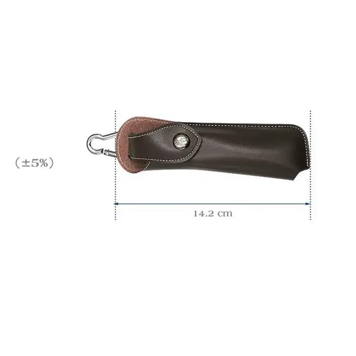 Étui de poche en caoutchouc avec boucle de ceinture pour couteau, outil multifonctionnel et lampe de poche pour camping et randonnée