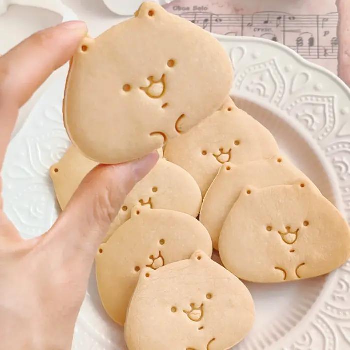 Emporte-pièce à pain grillé de dessin animé 3D
