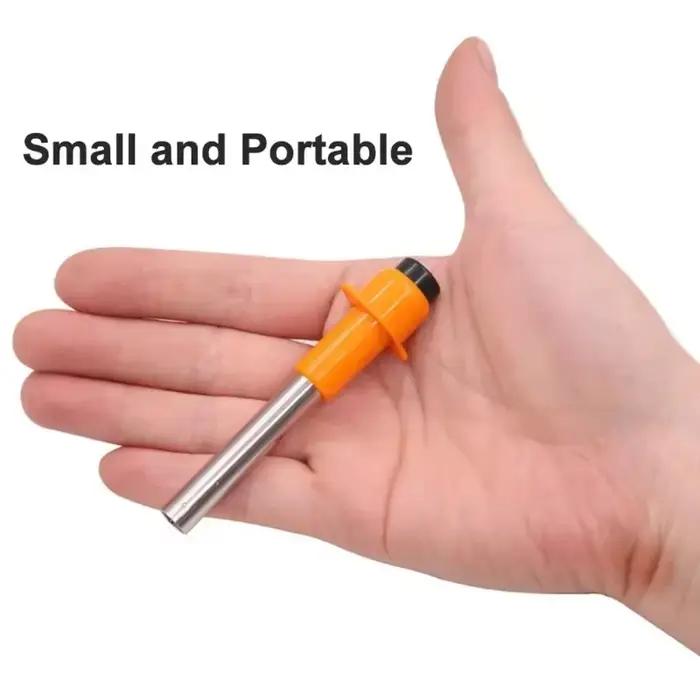 Mini allumeur de camping en acier inoxydable pour randonnée et barbecue occasions spéciales