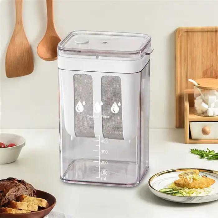 ABKJ - Outil de cuisine pour la préparation de yaourt grec épais 1100ML