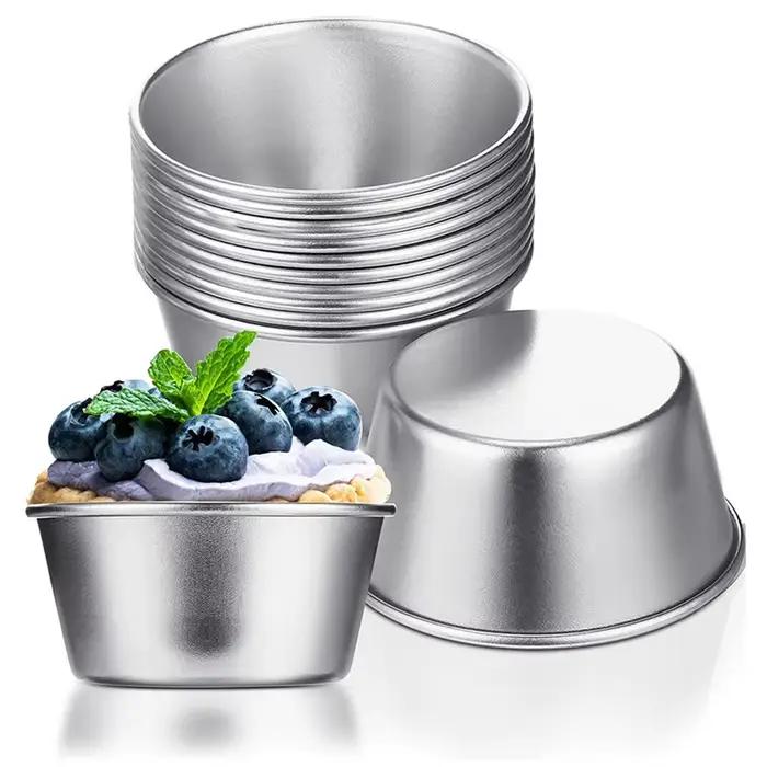 Promotion! Moules à pudding individuels antiadhésifs