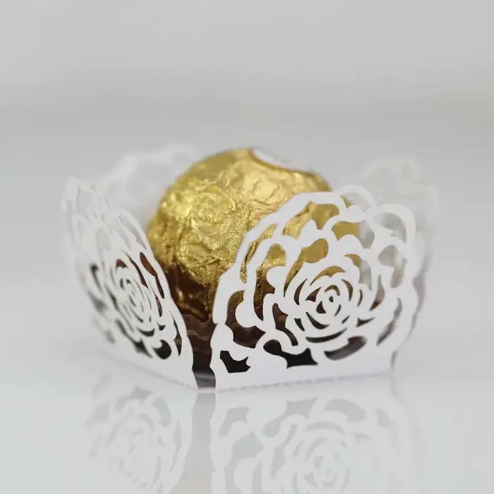 Emballage de chocolat en papier pour dessert