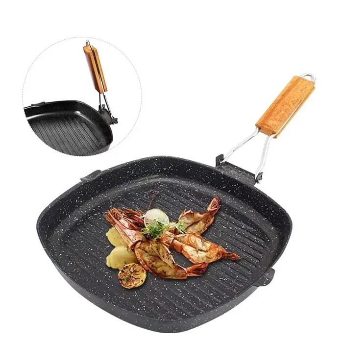Poêle à griller antiadhésive pour steak
