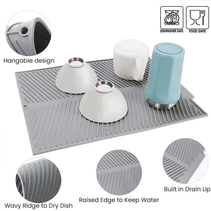 Tapis de planche de vidange en Silicone S/M/LSilicone