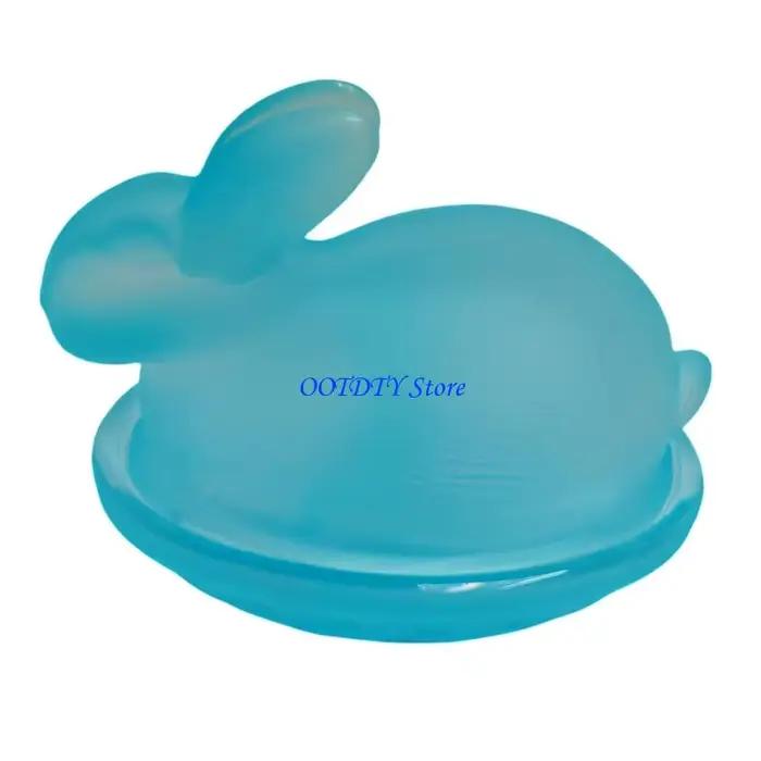 Bol rangement en verre lapin de Pâques pour organiser aliments secs et décorer intérieur élégamment occasions spéciales