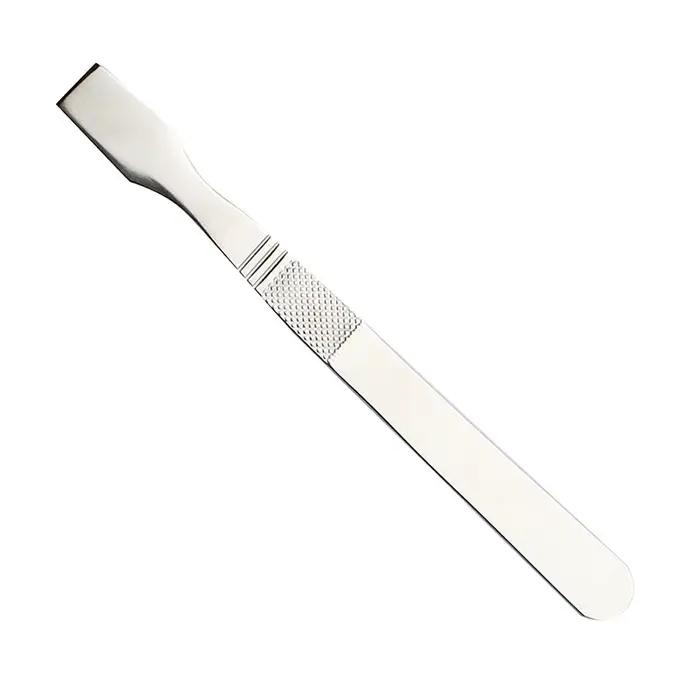 JAKEMY JM-Z12 couteau à gratter en étain métallique à mémoire de forme, couteau de mélange de pâte à souder, Spudger d'ouverture à levier pour outils de réparation de téléphone portable iPhone