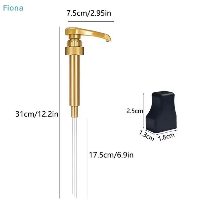 ✔ Lot de 6 distributeurs de sirop, bouteilles à pompe pour sirop de café, pompes de remplacement pour bouteilles de sirop standard de 750 ml
