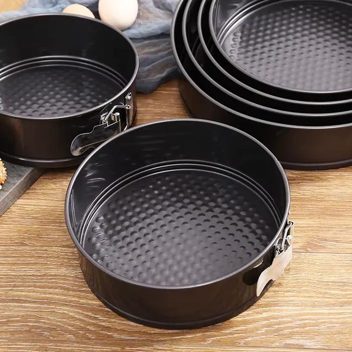PizzAtHome – moule à gâteau à ressort rond antiadhésif, moule à ressort pour Cheesecake, gâteaux de mariage, Quiches à fond amovible