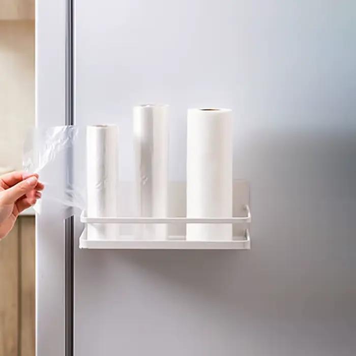Étagère de cuisine magnétique, aucun poinçonnage requis, support de rangement pour réfrigérateur, organisateur d'épices de cuisine, accessoires de cuisine, Organization