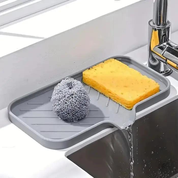 Plateau d'évier en Silicone avec vidange