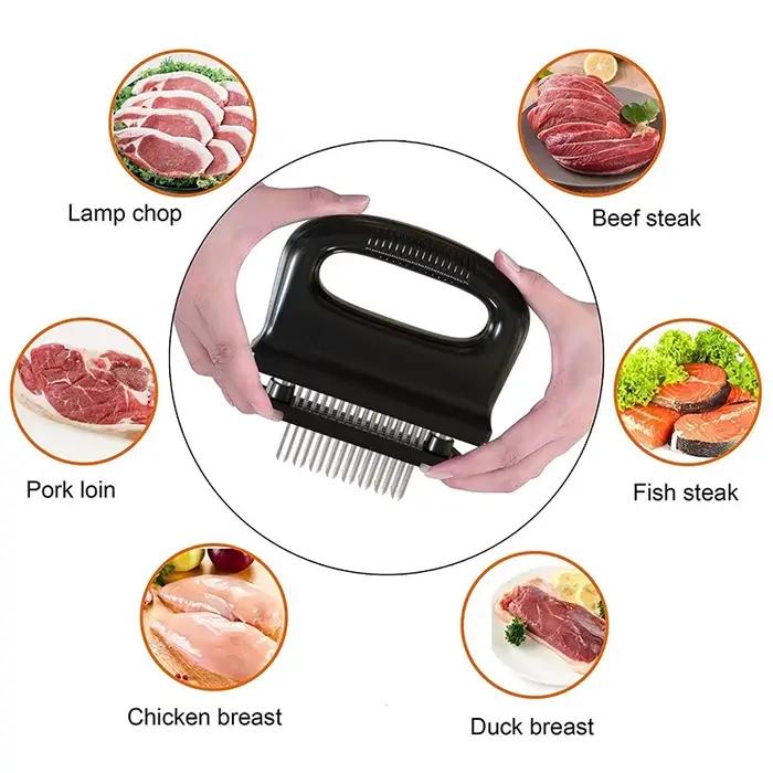 Attendrisseur de viande à 48 lames