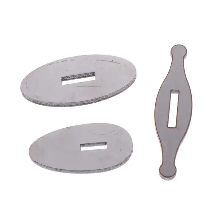 1 pièce de protège-doigt pour couteau, type pommel, en laiton et acier inoxydable, pour la fabrication de couteaux à lame fixe, pièces de bricolage pour manche de couteau