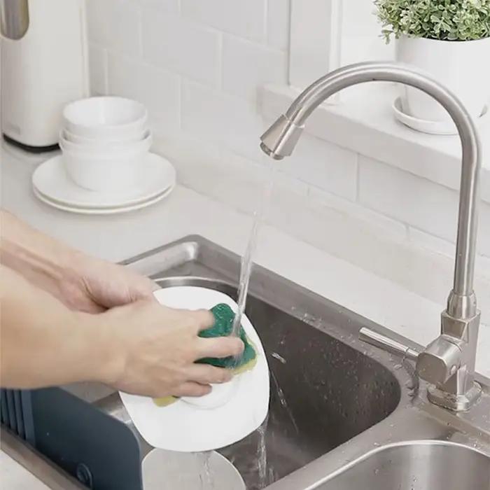 Panneau de blocage d'eau pliable pour évier de cuisine : pliable