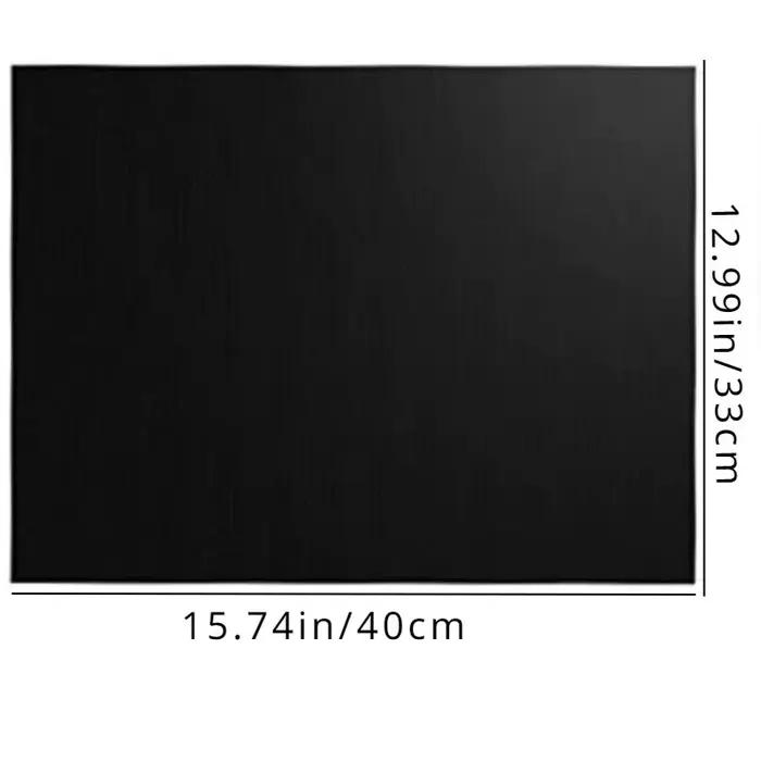 Lot de 5 tapis de cuisson antiadhésifs pour barbecue