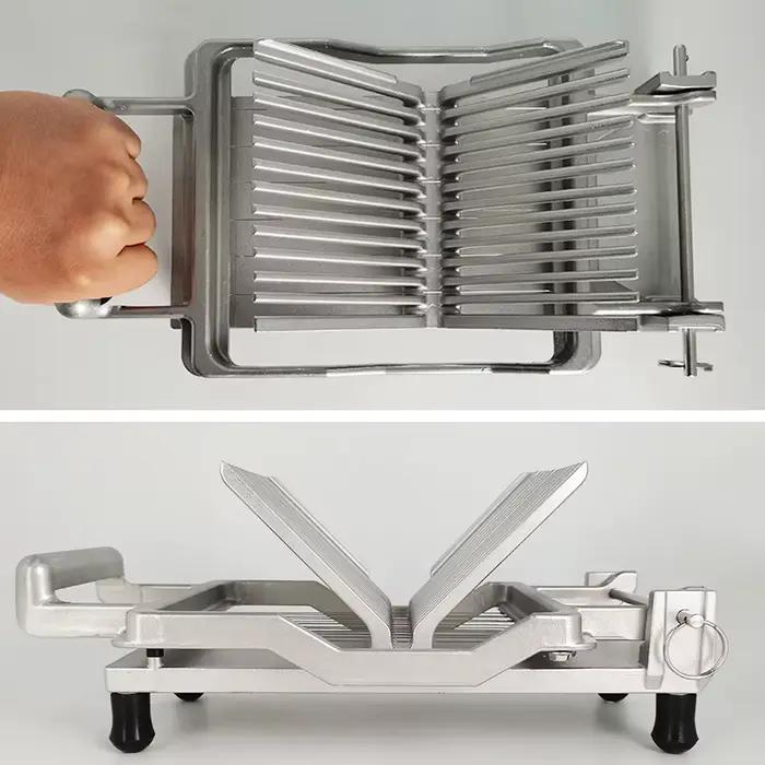Trancheuse à fromage, outils à fromage, coupe du jambon de fruits, trancheuse à viande de cuisine, Machine de découpe d'œufs avec 2 lames 1cm/2cm