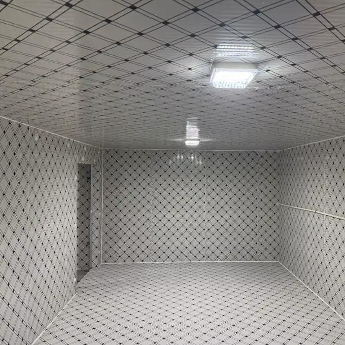 Congélateur de stockage de pièce froide industrielle, stockage au froid, marche pour panneau Sandwich en PU, Fruits, légumes, viande, aliments marins