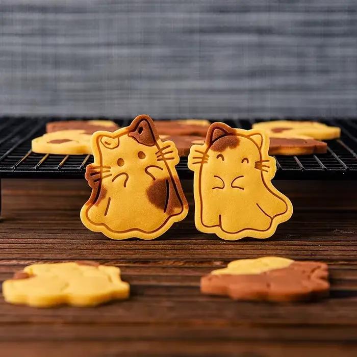 Moule à Biscuits en Forme de Chaton de Dessin Animé