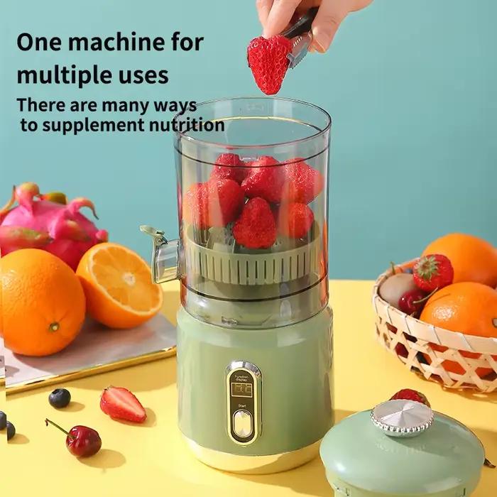 Nouvelle Machine à Jus Électrique Portable Multifonctionnelle pour Jus d'Orange, Séparation Pulpe/Jus, Petit Appareil Électroménager pour Jus Frais