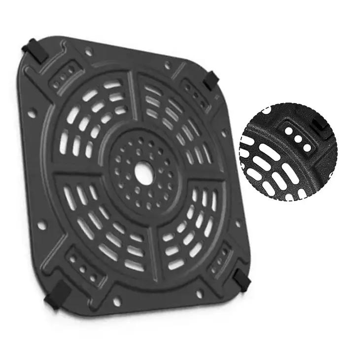 21 5x21 5cm pour remplacement de plateau de plaque frite à Air pour 2QT pour friteuse à Air pour AF141 matériau longue durée et entretien Simple