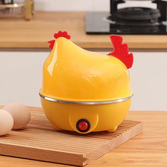 Cuiseur à œufs électrique en forme de poule de dessin animé