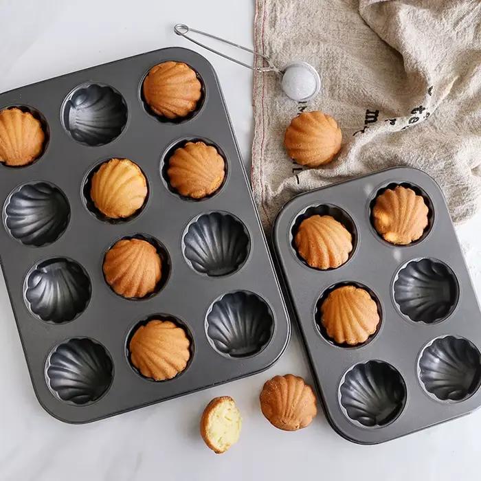 Moule à muffins à pain en acier inoxydable