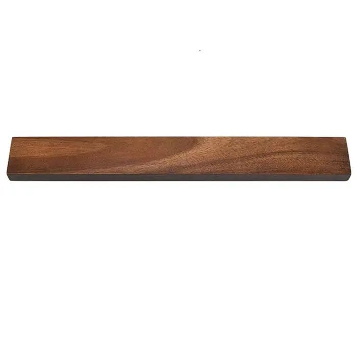 BABQ 2X bande de bois porte-couteau magnétique support mural pour couteaux en métal bloc
