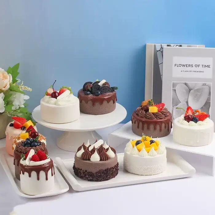 1 pièce Gâteau miniature simulé