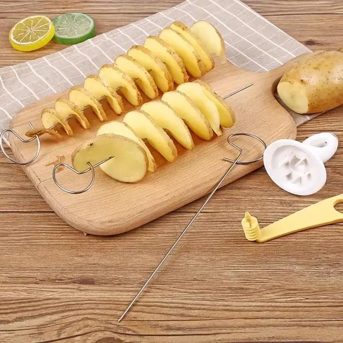 Brochettes de Barbecue portables pour pommes de terre