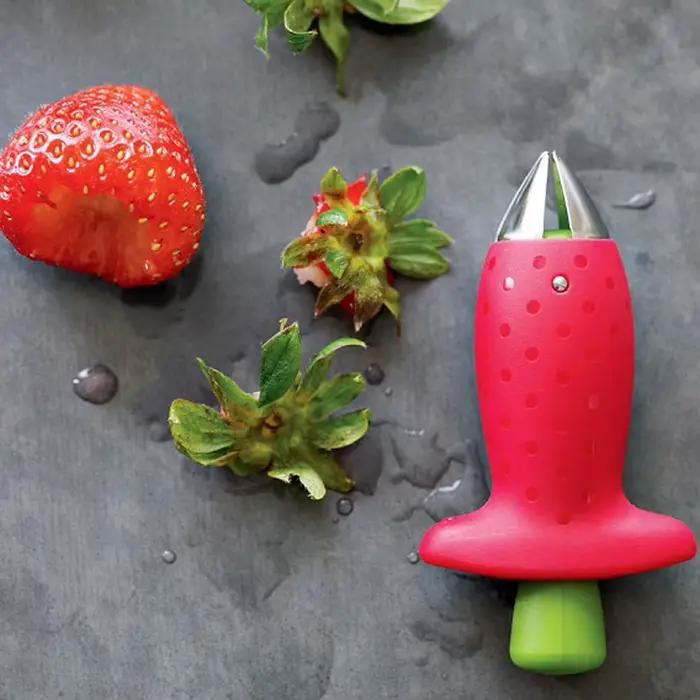Éplucheur de fraises, coupe-ananas
