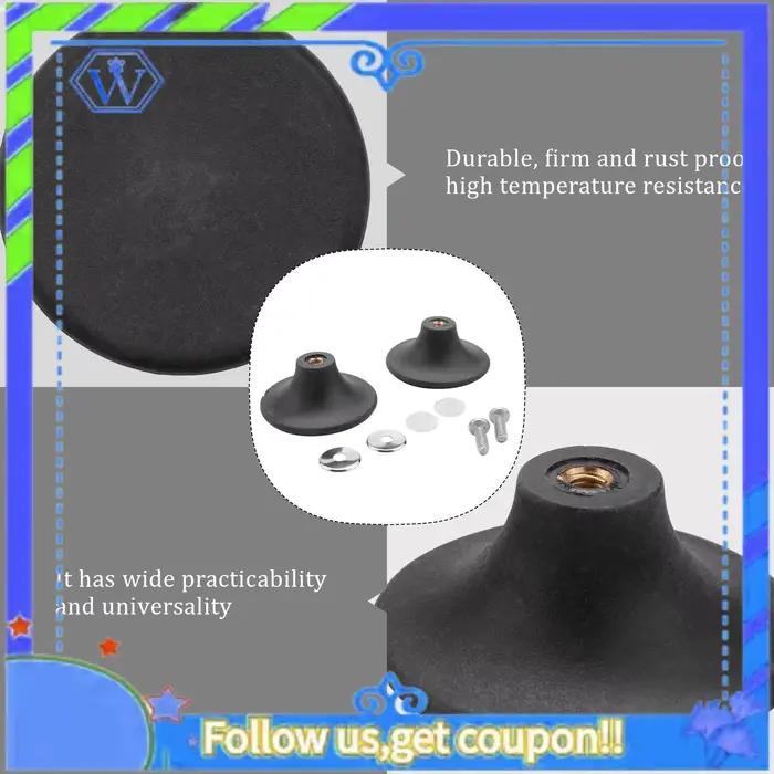 A55P-bouton de four hollandais pour remplacement de bouton de cruset Le, bouton de remplacement en bakélite bouton de casseroles de four hollandais poignée de couvercle de Pot 2 ensembles