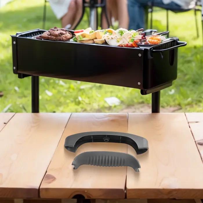 Poignée d'outil de barbecue ergonomique pour grilles WEBER 80671 en plastique confortable et durable pour barbecue occasions familiales et amicales