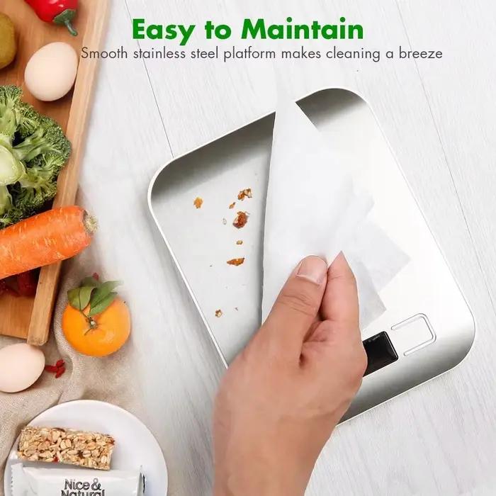 Balance de cuisine électronique haute précision pour pâtisserie