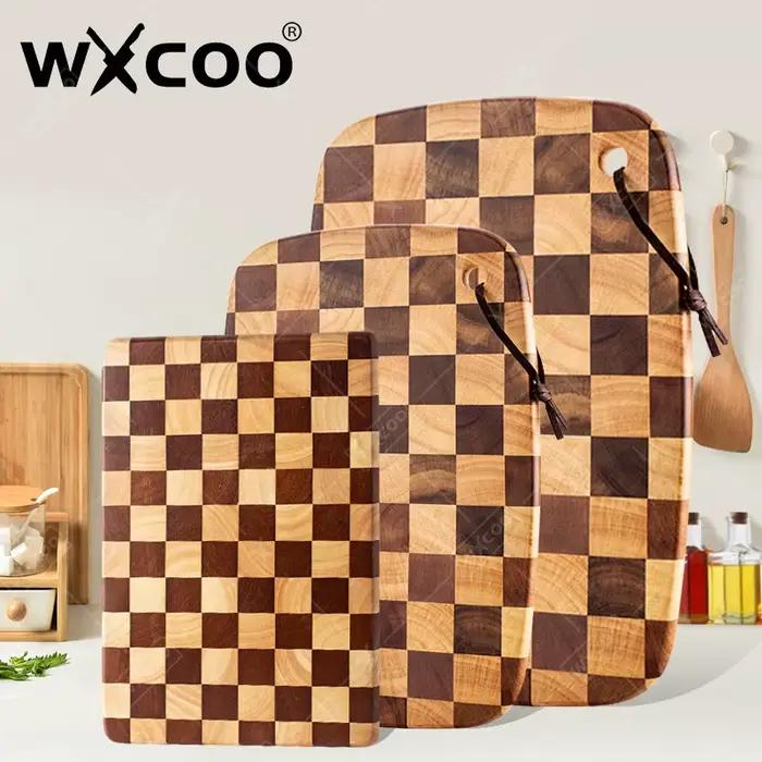 WXCOO planche à découper plateau domestique en bois massif planches