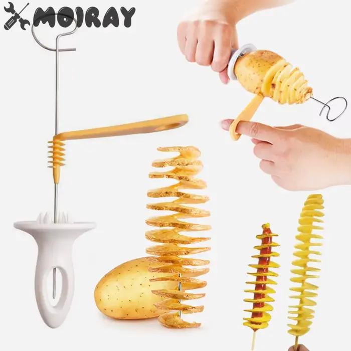 Coupe-pommes de terre en spirale