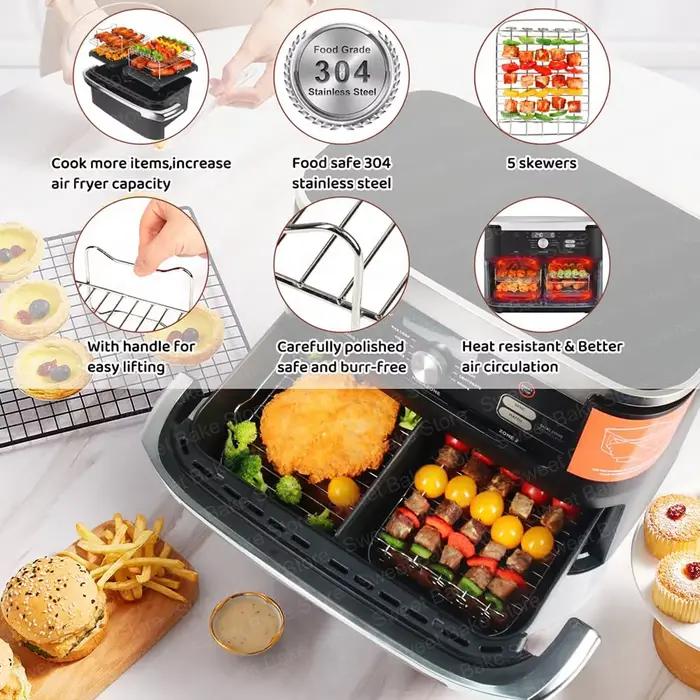 Supports de grille en acier inoxydable