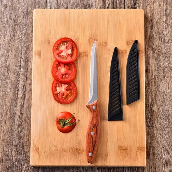 Gaine de couteau en plastique noir, 1 pièce, couvre-couteau creux, couvercle de protection de lame de couteau, étui de protection de bord, accessoires de cuisine