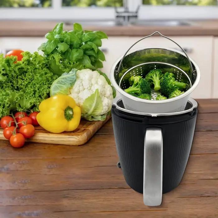 Mise à niveau du cuiseur vapeur 2 en 1 en acier inoxydable pour Thermomix TM7