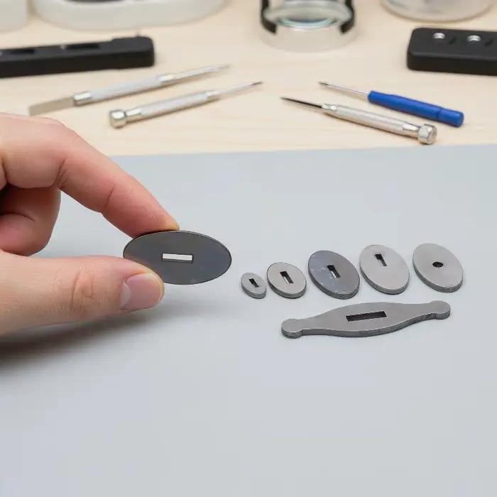 1 pièce de protège-doigt pour couteau, type pommel, en laiton et acier inoxydable, pour la fabrication de couteaux à lame fixe, pièces de bricolage pour manche de couteau