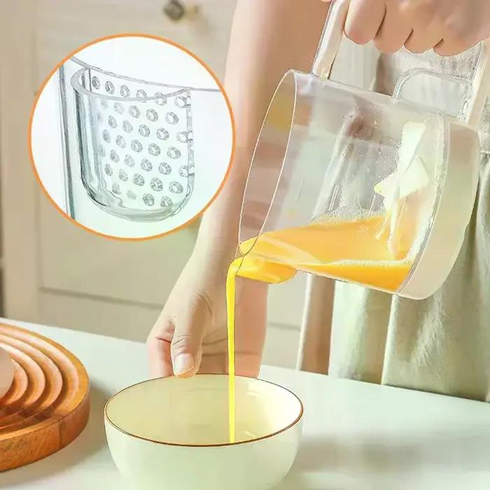 Bouteille Shaker à salade, tasse à remuer semi-automatique pour la cuisine, batteur d'œufs, tasse de mélange de liquide, bouteille de vinaigrette