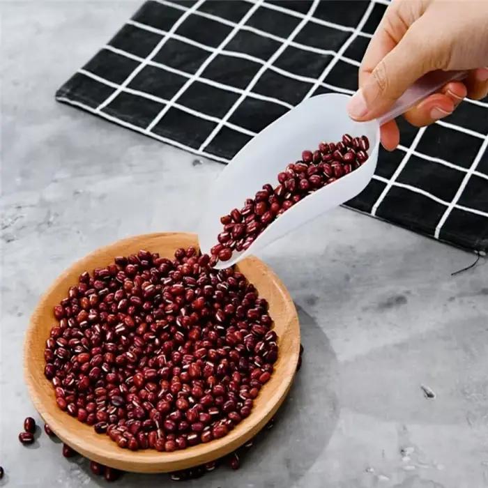Pelle à glace multifonctionnelle en plastique conviviale ré, 5 pièces, pour mesurer le sucre, les bonbons, les desserts, les fêtes, la crème