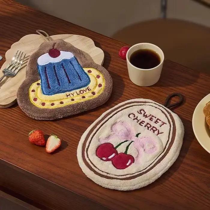 Serviette de cuisine absorbante pour salle de bain, chiffon mural épais, lingette de nettoyage pour la cuisine