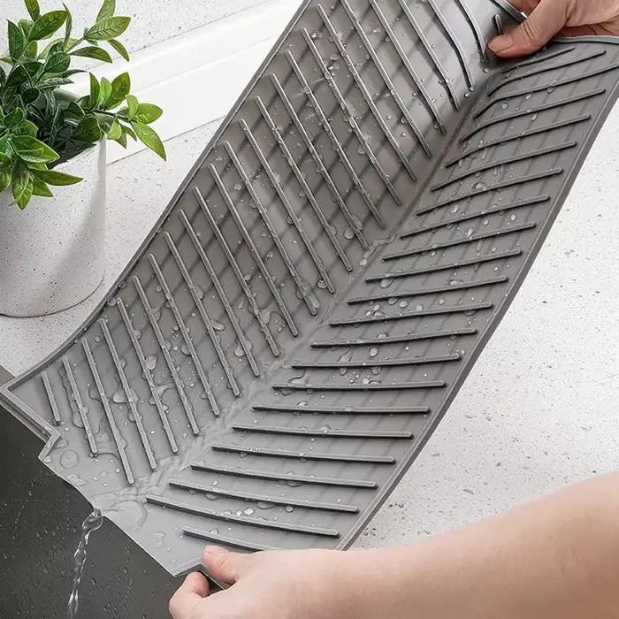 Tapis de planche de vidange en Silicone S/M/LSilicone