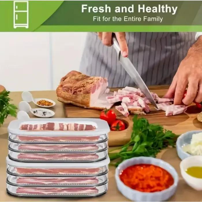 Boîte de conservation de viande pour réfrigérateur