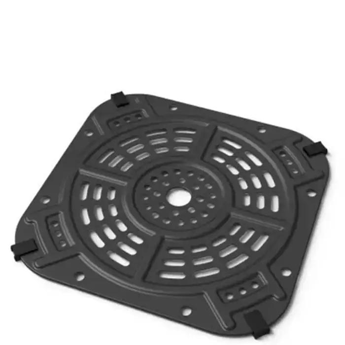 21 5x21 5cm pour remplacement de plateau de plaque frite à Air pour 2QT pour friteuse à Air pour AF141 matériau longue durée et entretien Simple