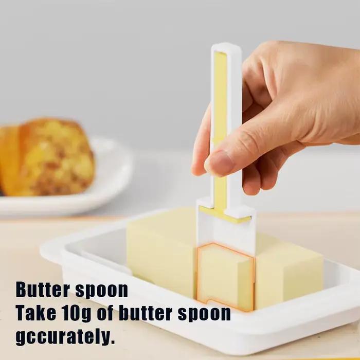 Boîte de rangement de beurre, diviseur de beurre avec couvercle, boîte de rangement de fromage, boîte de rangement de coupe, boîte de beurre de réfrigérateur 1 pièce