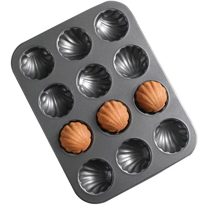 Moule à muffins à pain en acier inoxydable
