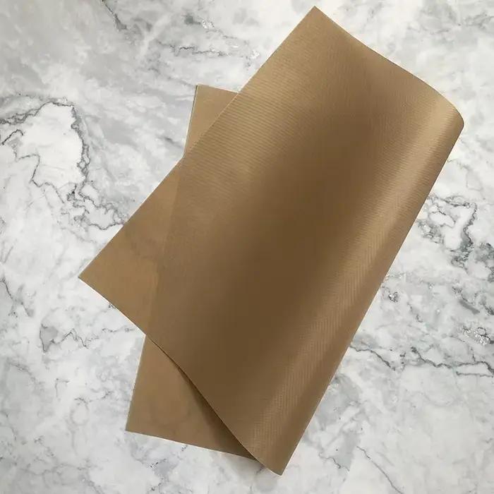 Tapis de cuisson réutilisable en fibre de verre résistant à la chaleur pour grills et fours, tapis antiadhésif pour pâtisserie et barbecue, tapis de cuisson lavable, outils de cuisine pour préparer des gâteaux, pizzas et viandes