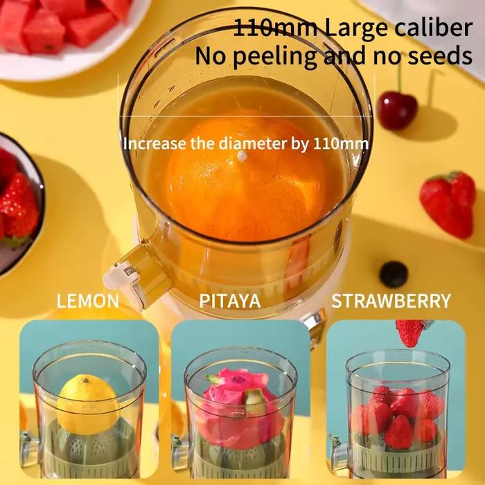 Nouvelle Machine à Jus Électrique Portable Multifonctionnelle pour Jus d'Orange, Séparation Pulpe/Jus, Petit Appareil Électroménager pour Jus Frais