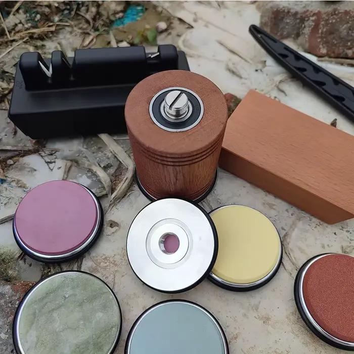 Kit d'affûtage de couteaux roulants pour affûtage