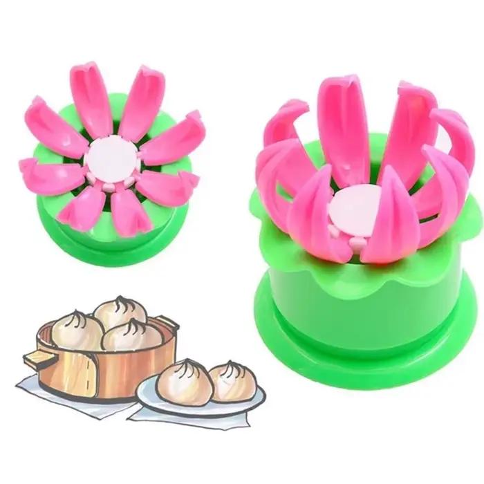 Nouvelle pâtisserie tarte vapeur chignon boulette fabricant moule moule outil de bricolage cuit à la vapeur chignon en peluche cuisine outil de cuisson aléatoire
